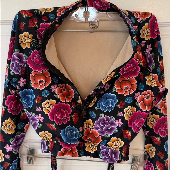 Mott50 Floral 3 piece  UPF50 Swimwear small - Picture 5 of 7